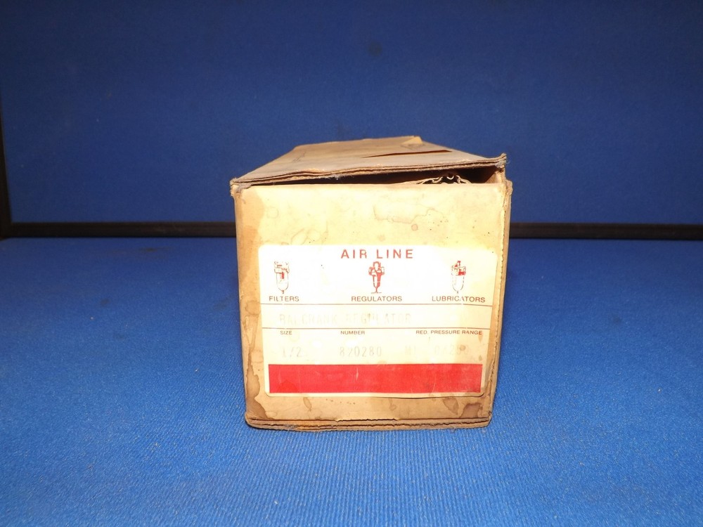 BALCRANK REGULATOR NO. 820208,SIZE 1/2,0/250 PSI