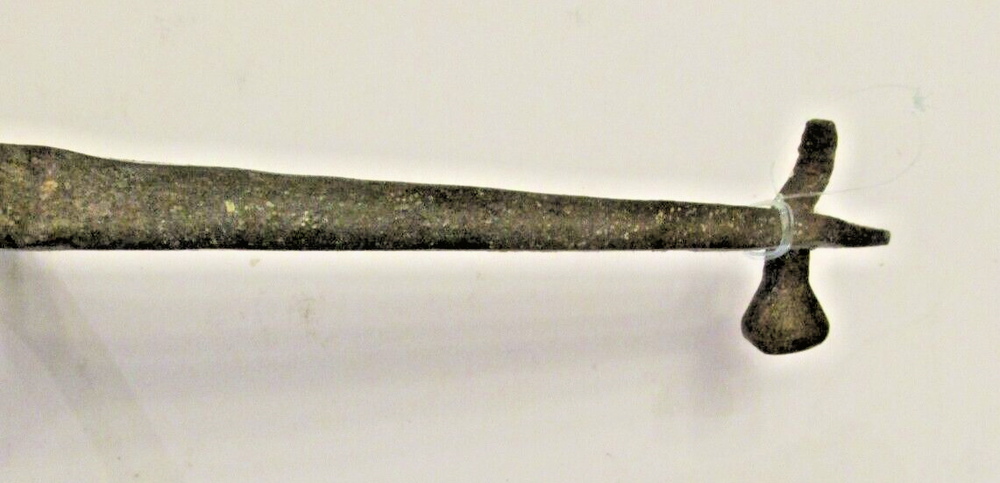 Vintage Arrow-Shaped Wrought Cast Iron Black Fork Western Rustic Decorative 11"
