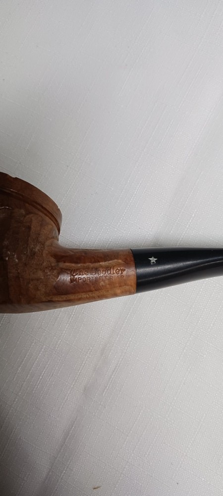New The Doodler Medium Pot Briar Pipe Rough Surface