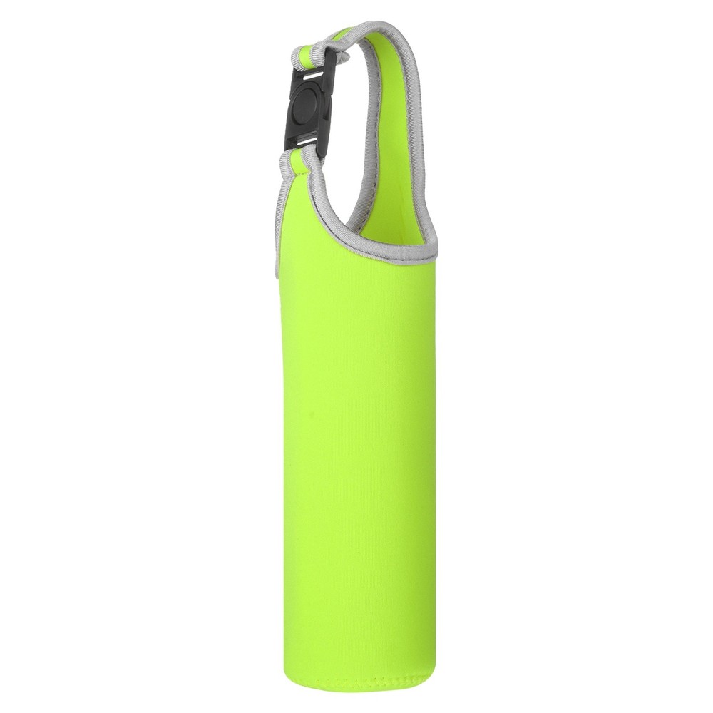 2.8" Neoprene Water Bottle Sleeve Carrying Handle Bottle Sleeve Green