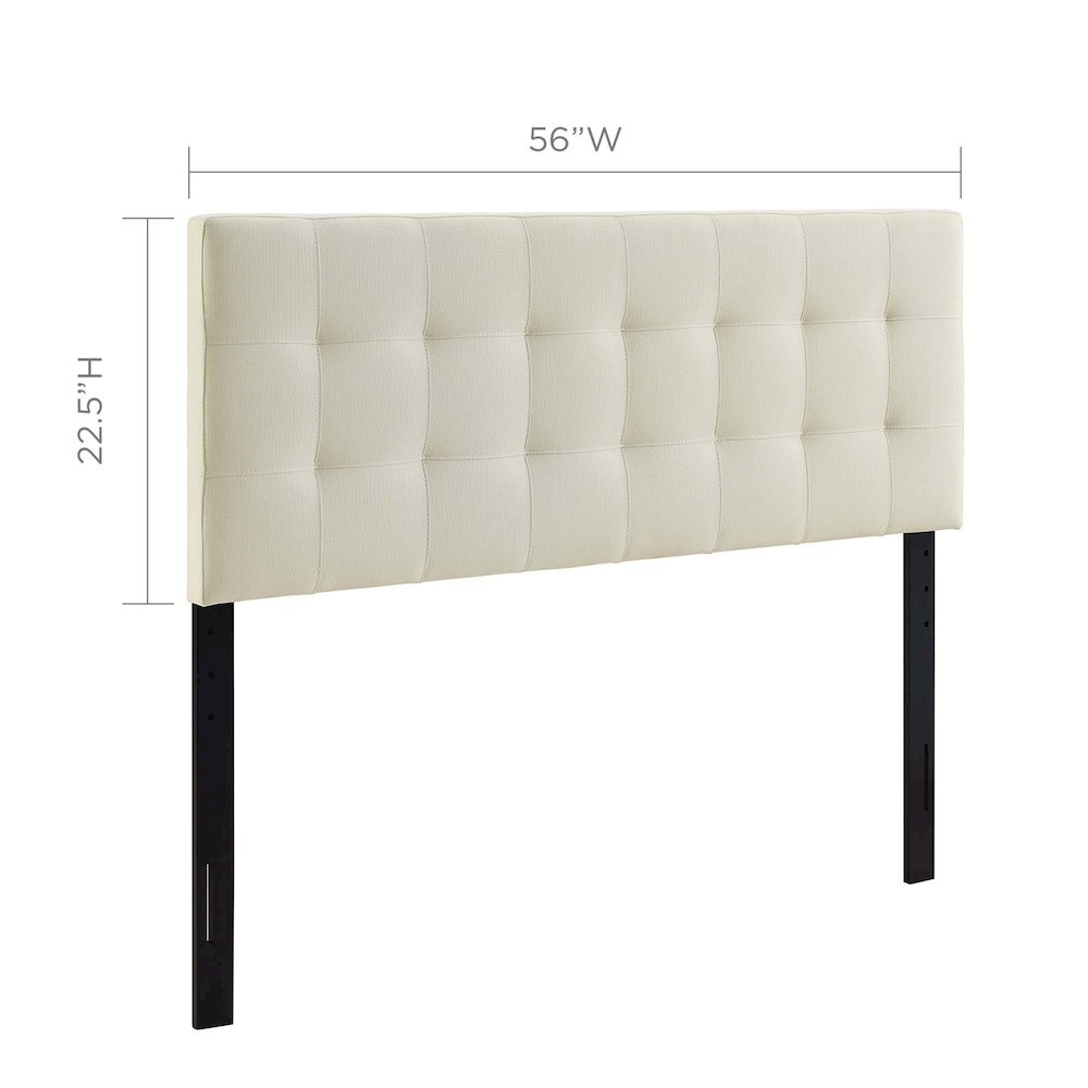 Lily Upholstered Fabric Full Headboard