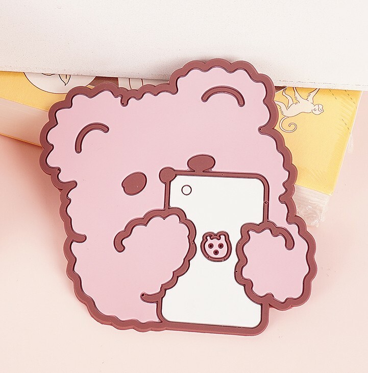 US 4 Pack Cute Coasters Coffee Mug Tea Cup Mat Drinks Tableware Pad Silicone Mat