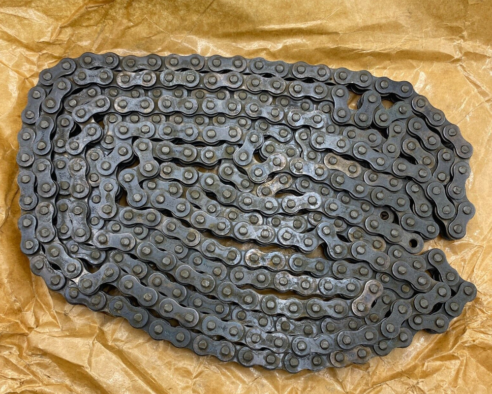 HKK 35 RIV 10 FT 320 LINKS ROLLER CONVEYOR CHAIN🔔
