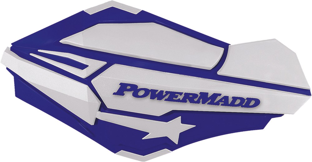 PowerMadd Sentinal Handguard Blue/White 34421