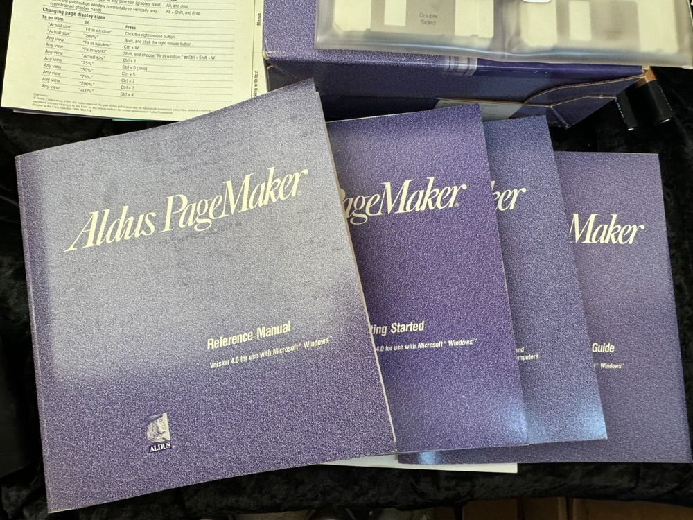 Aldus PageMaker for Windows Upgarde 3.5 Media