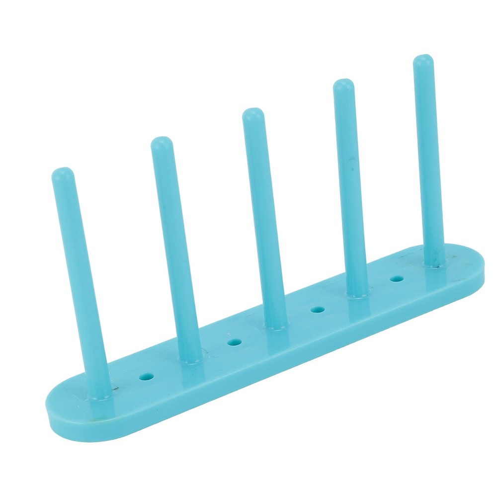 5 Column Magnetic Bobbin Holder Plastic Thread Bobbin Organizer Storage Rack