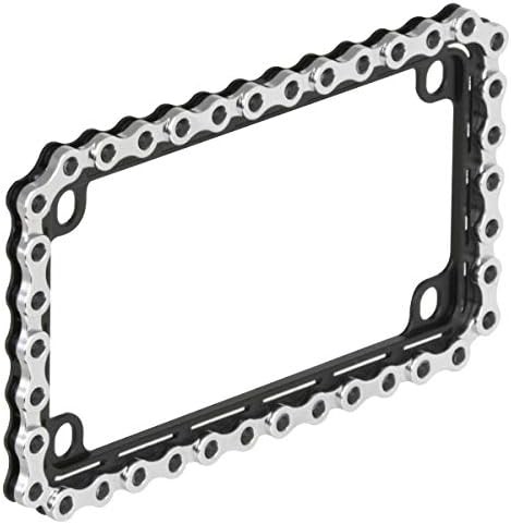 Motorcycle License Plate Frame Chain