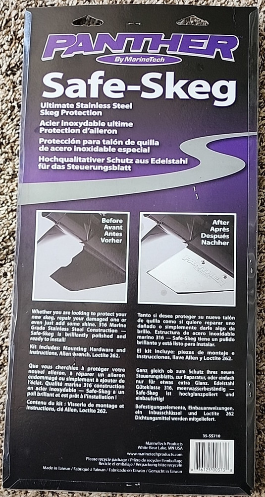 Panther Safe-Skeg 35-SS710 Protective Accessory