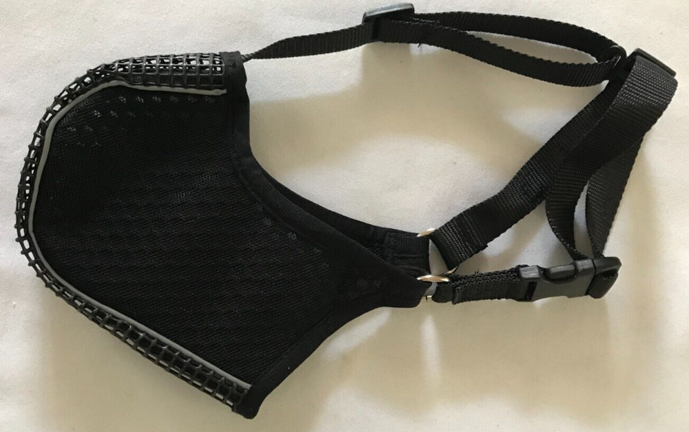 NEW Mayerzon DOG MUZZLE Soft Mesh Muzzle Size L Large