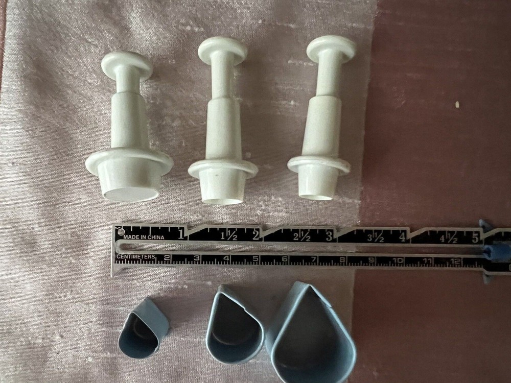 Polymer Clay Cutters Teardrop Round Shapes