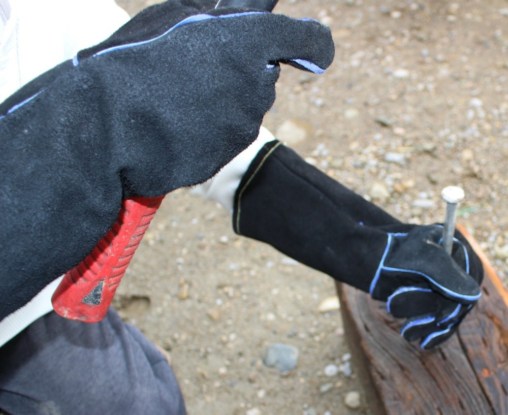 10 pack Welding Gloves Split Cowhide, Size Options: Small, Med, Large, Xl, 2XL