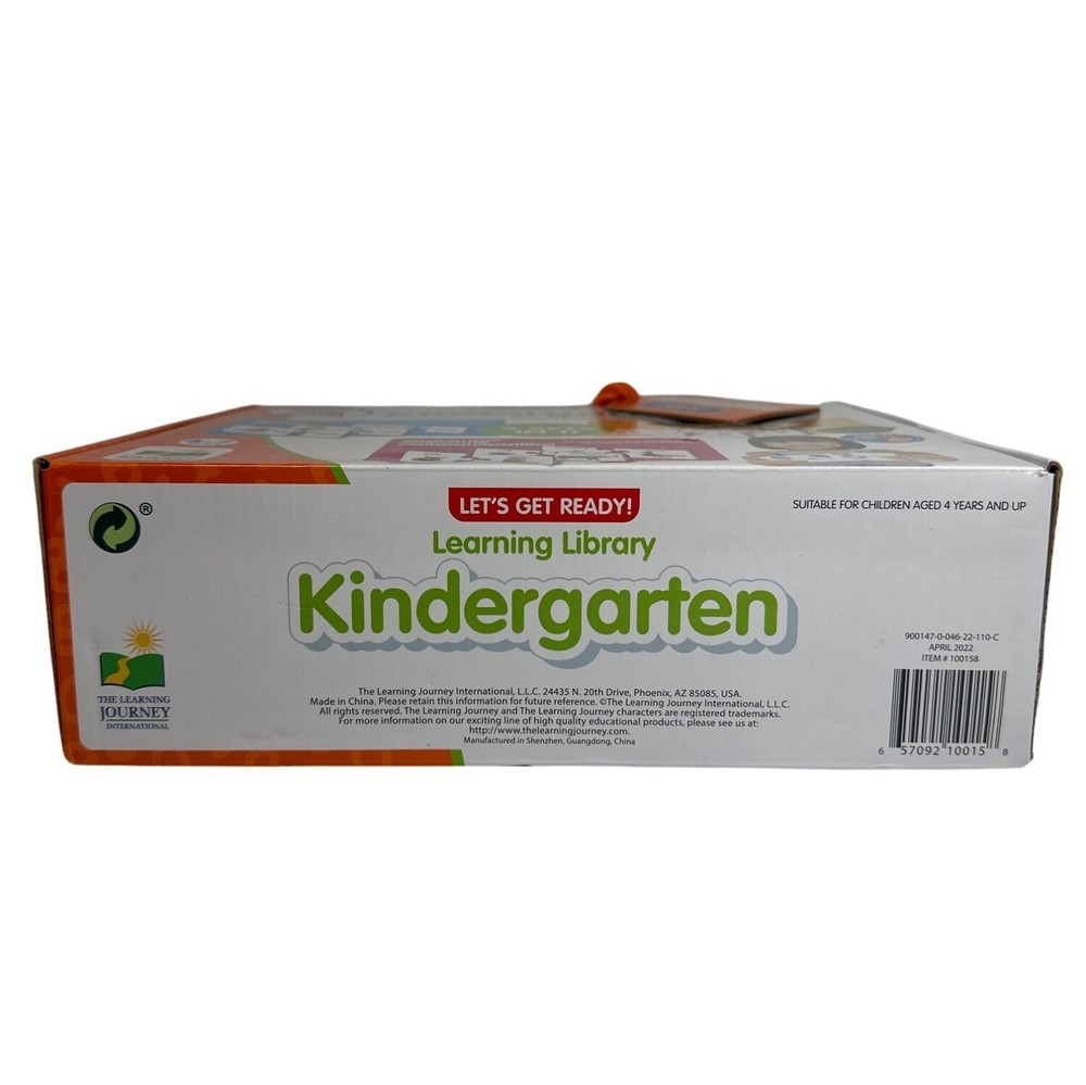 Lets Get Ready! Learning Library Kindergarten Educational Game Set Complete