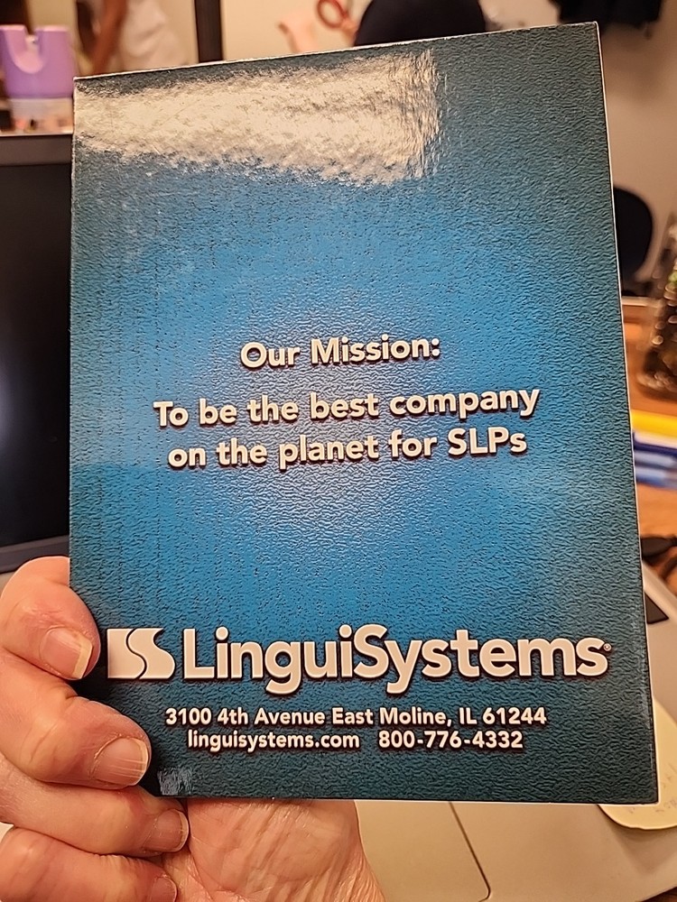 3 Linguisystems Speech Language Therapy CD-ROM