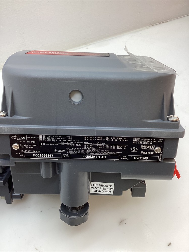 Fisher Valve Positioner DVC6205 HART Digital Controller NIB