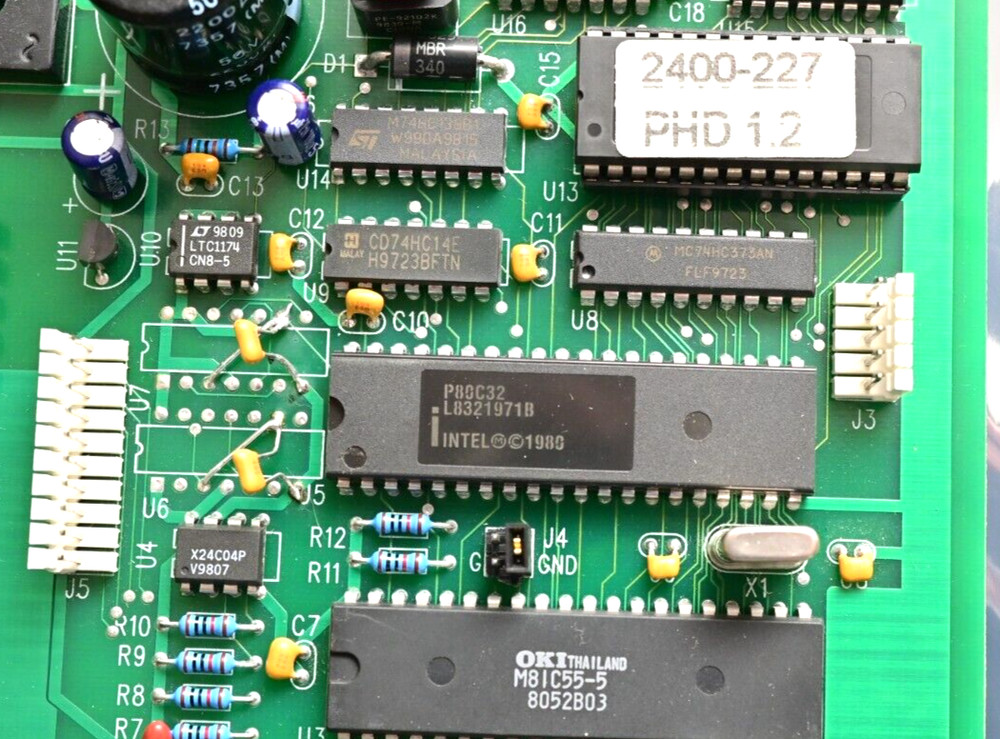 Harvard Apparatus PHD2000 Infusion Pump Controller Main Board Corcom AC Filter