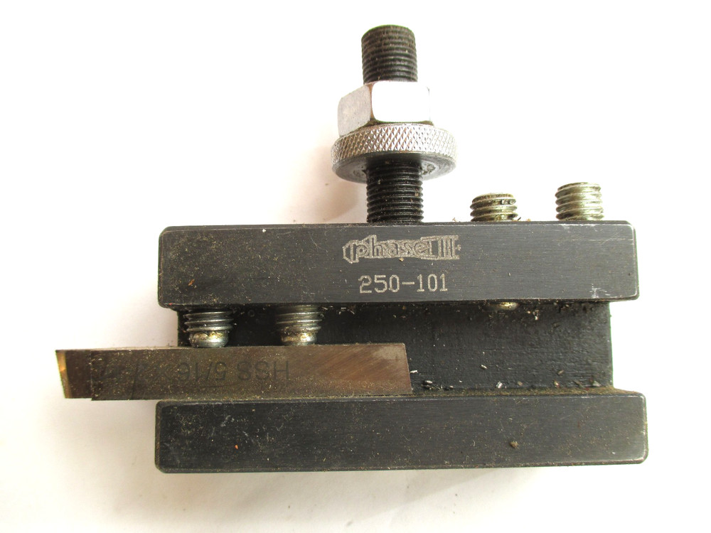 Phase II 250-101 Turning and Facing Tool Post Holder