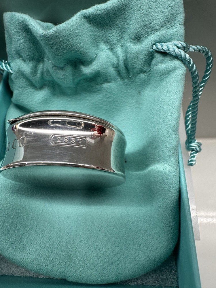 Tiffany & Co. Sterling Silver Round Compass "1837 Collection"