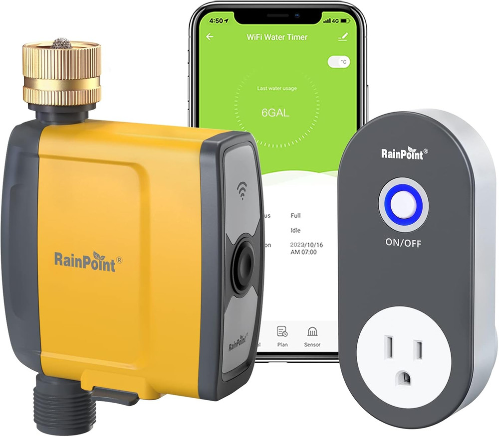 Smart Wifi Water Timer with APP Control & Automatic Rain Delay