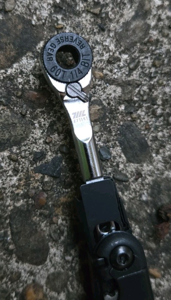 711L Flat End EDC Leatherman Flat Bit Ratchet 1/4" Hex