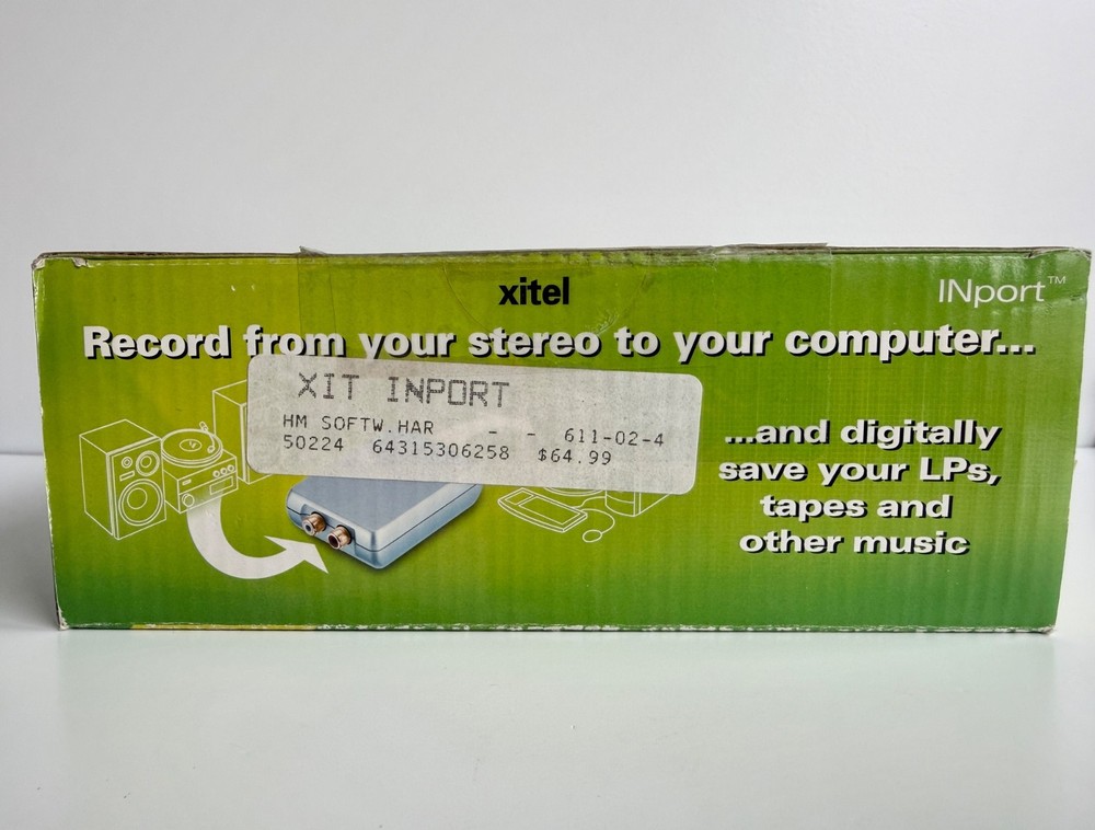 XITEL INport Digital Interface and Recording Software for PC