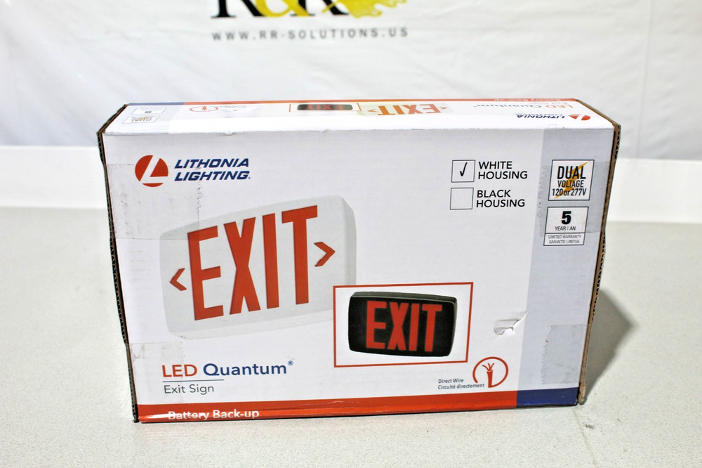 lithonia lighting led exit sign BRAND NEW IN BOX