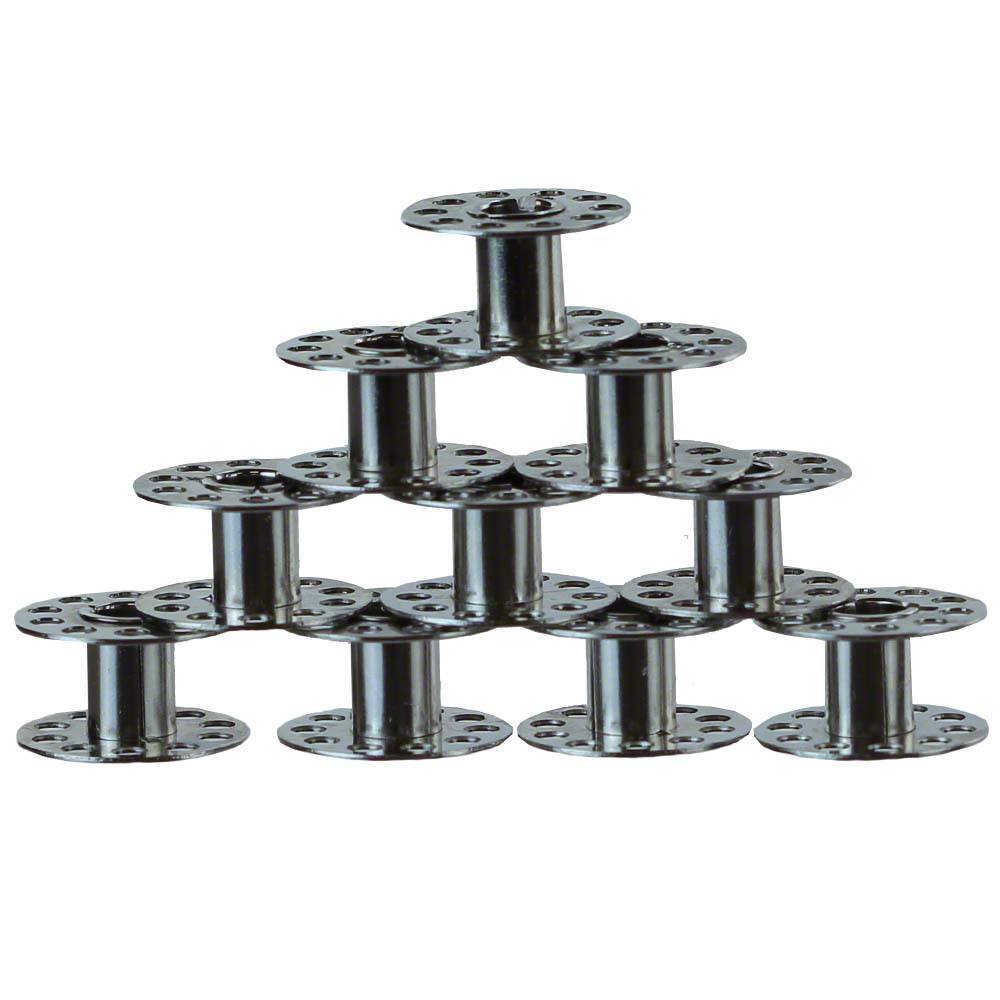 10pk Metal Bobbins, Class 15