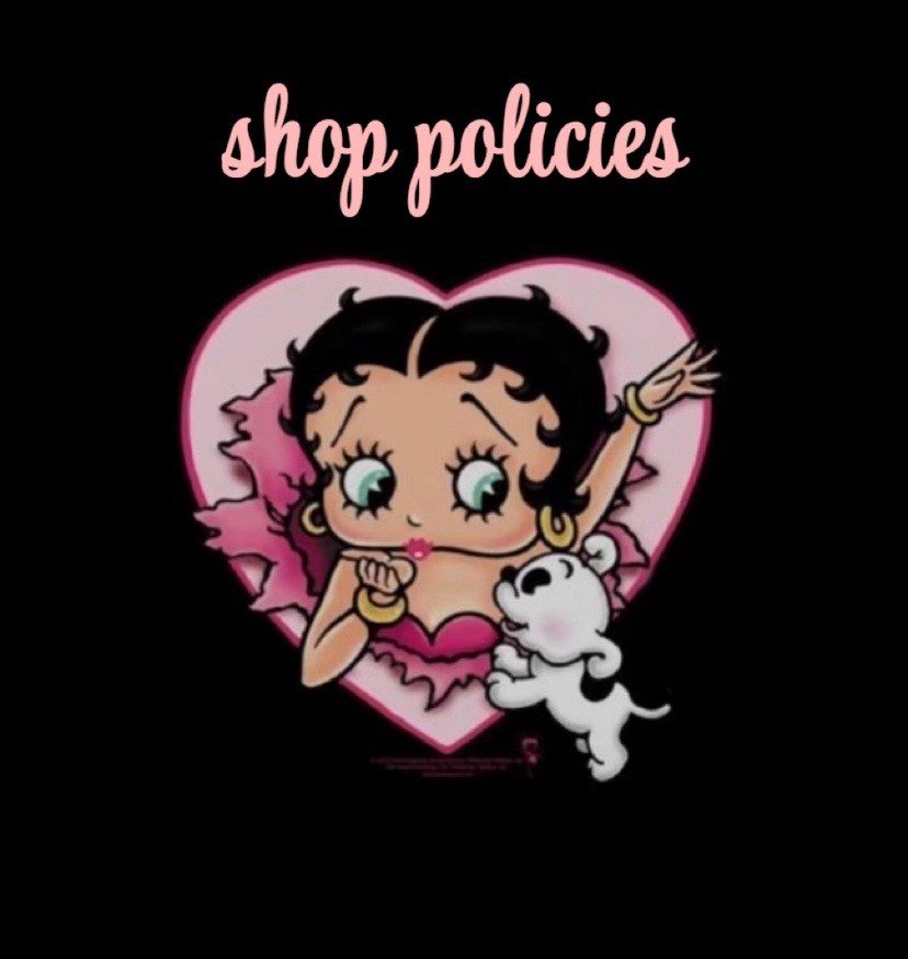 shop policies 🩷