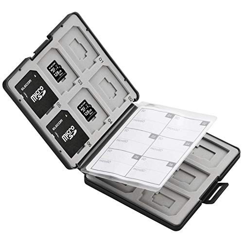 Memory card case SD case black CMC-SDCPP24BK