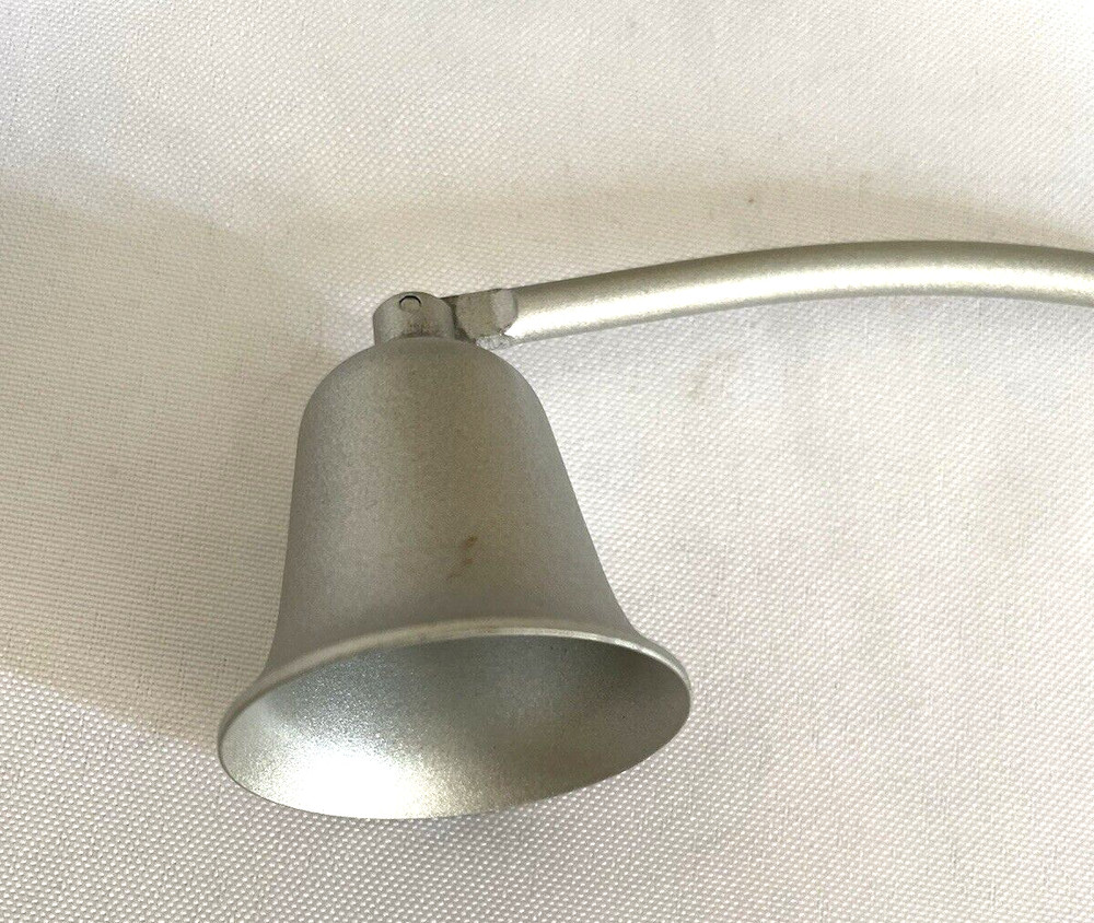 Party Lite Candle Snuffer Brushed Silver in Color