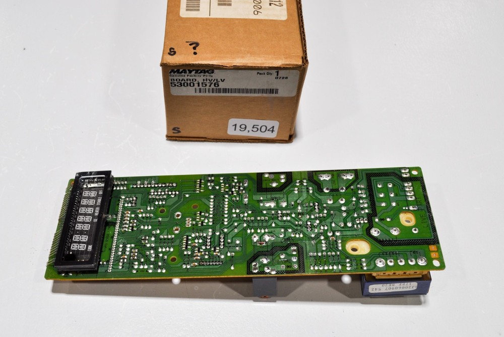 Maytag 53001576 Microwave HVLV Control Board
