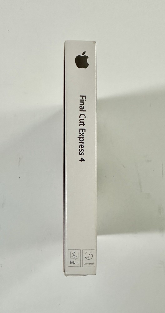 Apple Software Final Cut Express 4 Retail Version MB278Z/A Original Box