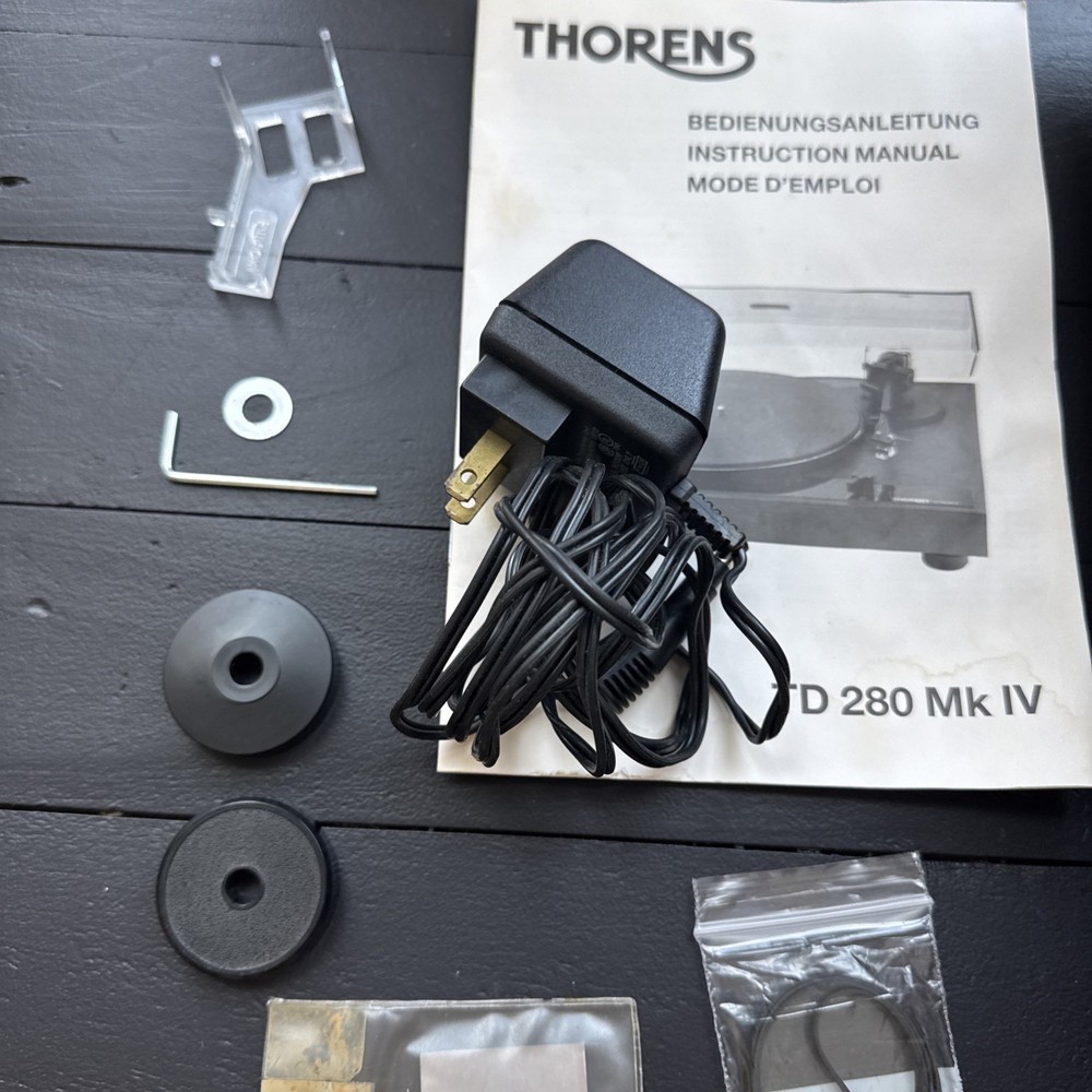Thorens TD 280 MK IV High-End 2 Speed Turntable