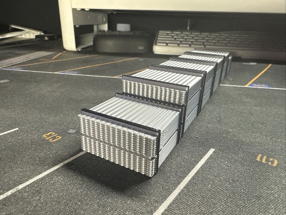 1/64 DCP Metal Sheet Load for Flatbed Trailer