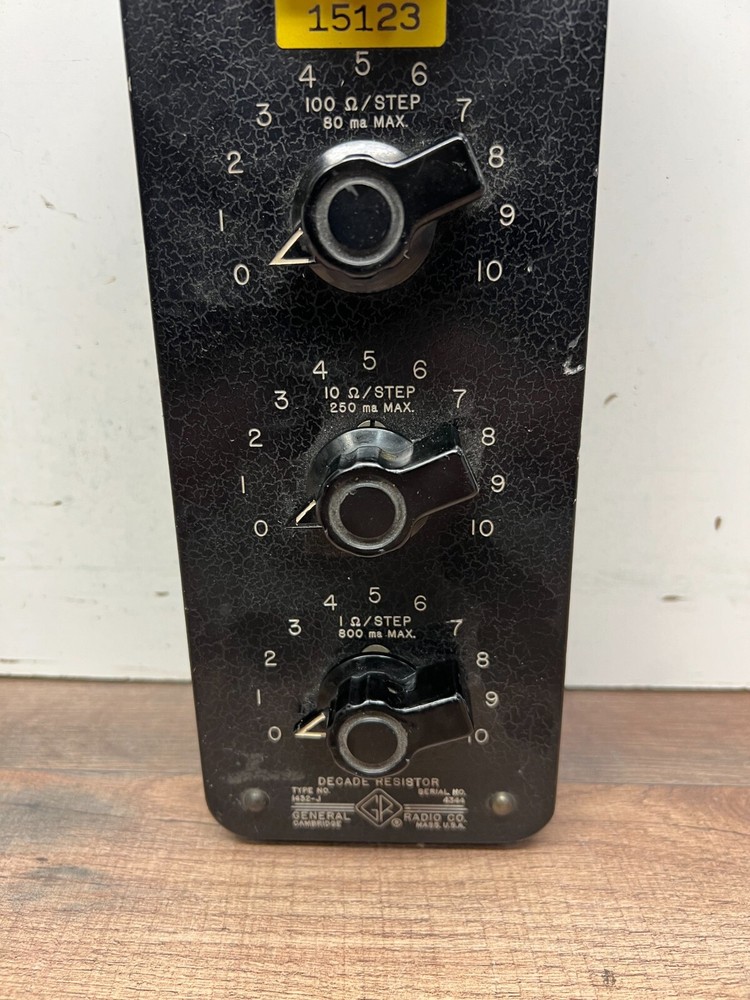 General Radio Decade Resistor Type 1432-J