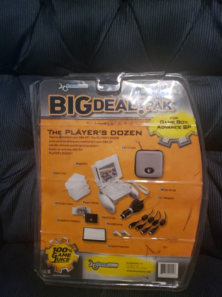 Dream Gear 12 In 1 Bundle Pack For Game Boy Advance