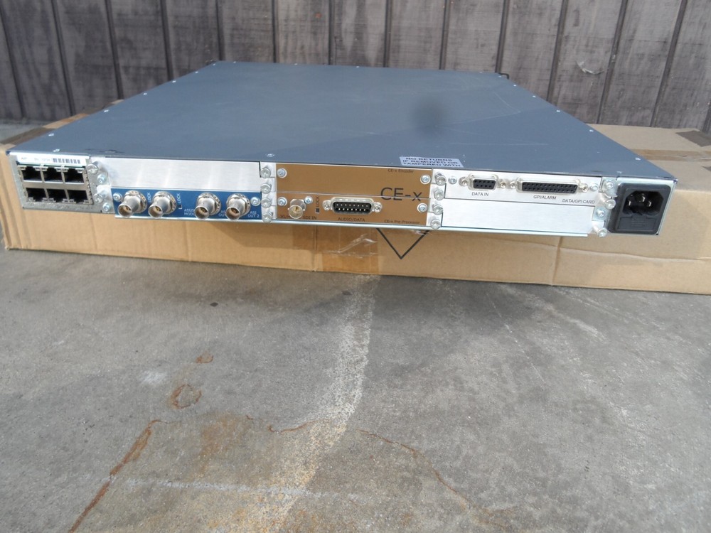 Ericsson MediaKind Tandberg AVP2000 Contribution Encoder CE-X Data/GPI AllLicens