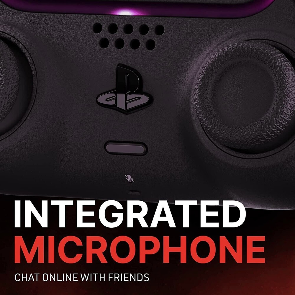 Pulse Anti Recoil + FPS Black Smart Rapid Fire Modded Controller for PS5