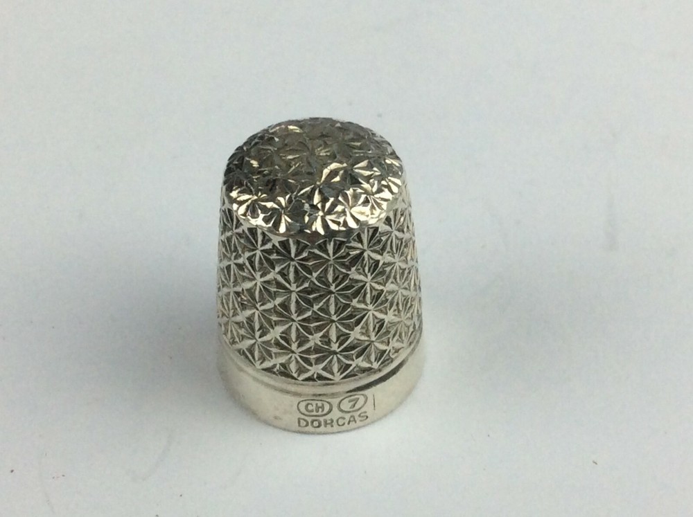 Charles Horner Dorcas Thimble marked CH 7 DORCAS Available Worldwide