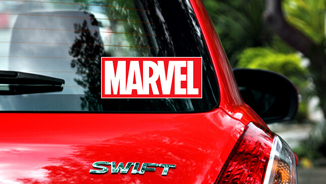 Marvel Comics Logo Sticker / Vinyl Decal | 10 Sizes❗️