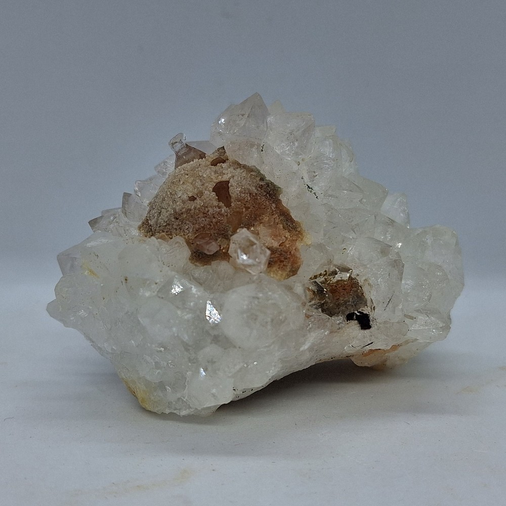 Fluorite with Quartz