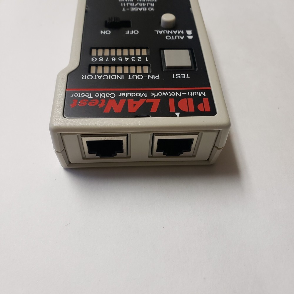 PDI LAN Test Cable Tester Multi Network Modular cable tester