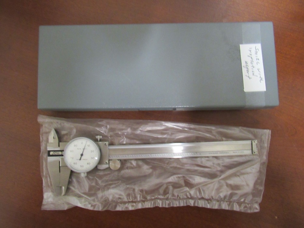 Smiec 9" Dial Caliper: 6" Range/.001 Dial Graduations