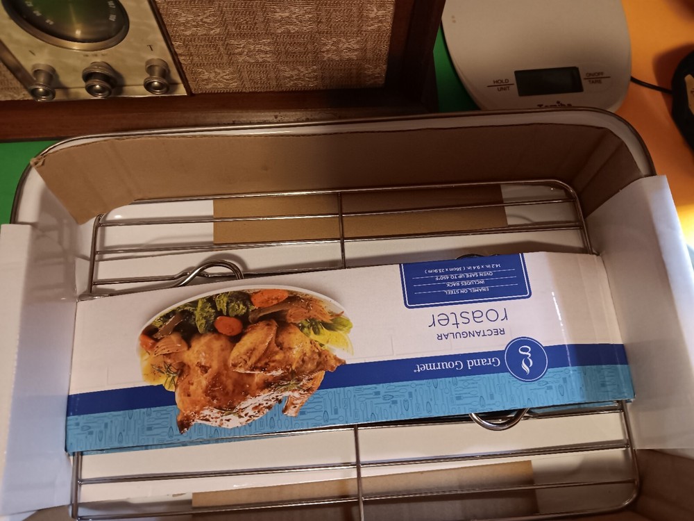 Grand Gourmet Rectangular roaster 14.2 x 9.4