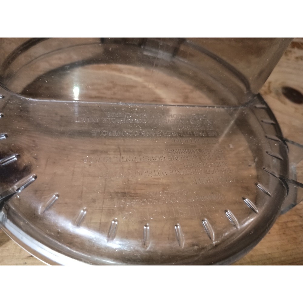 Cuisinart Prep 7 Food Processor DLC-2007N Work Bowl Lid Only Replacement Part
