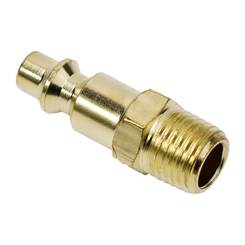 Sturdy Brass Quick Coupler Air Hose Connector Set for Compressor 5 Pcs Pack
