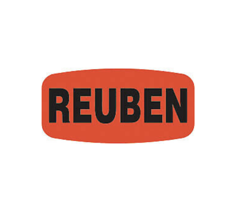 Reuben LABELS 1000 PER ROLL GREAT STICKERS