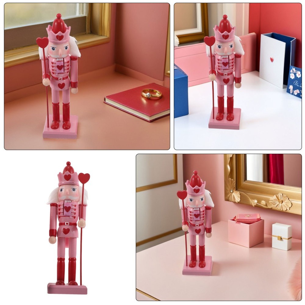 Valentine's Day Nutcracker Home Decor Tabletop Creative Decorations