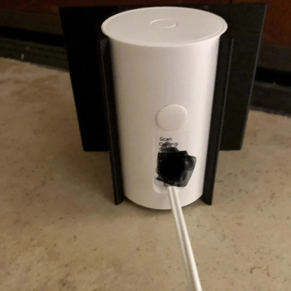 Window Mount Bracket for Ring Indoor Camera Secure Viewing Setup Black