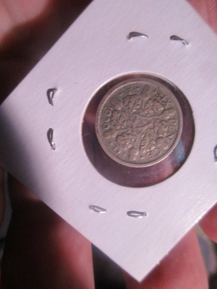 Britain - 1929 Silver Sixpence - George V