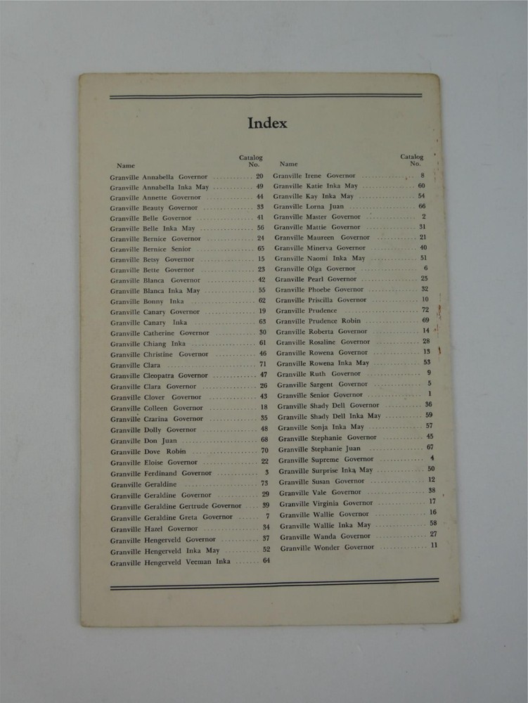 1949 R P Kutschbach & Son Complete Dispersal Program Vintage